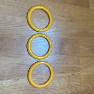 Bakelite Mid Century Vintage Spacer Bangle Bracelet Bundle